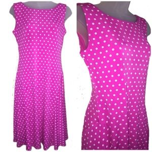 Pink White summer sleeveless dress NEW adorable 🎉
